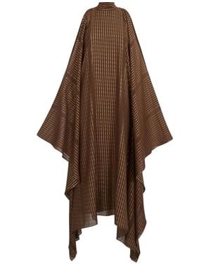 Taller Marmo Gestreiftes Agadez Kaftankleid - Braun