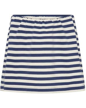 Posse Minifalda Haisley a rayas - Azul