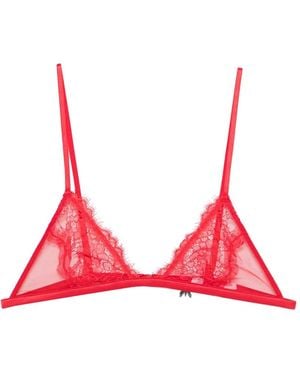 Patrizia Pepe Soutien-Gorge En Dentelle - Red