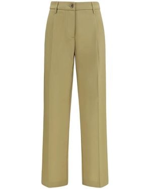 Cruna Cora Pleated Trousers - Green