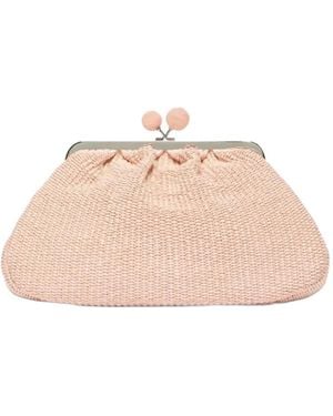 Weekend by Maxmara Medium Pasticcino Clutch Bag - Natural