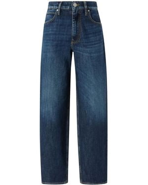 Pinko High-Waisted Straight Jeans - Blue