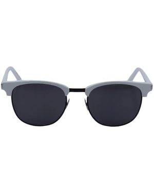 Saint Laurent Round-Frame Sunglasses - Blue