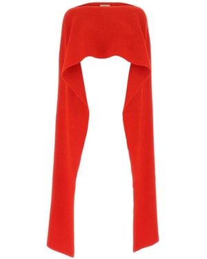 Quira Red ポンチョ - レッド