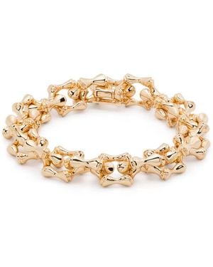 Eddie Borgo Bambu Link Bracelet - Mettallic