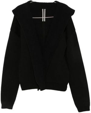 Rick Owens Hooded Jacket - Black