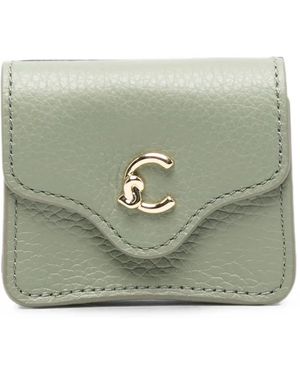 Coccinelle Porte-Clés C-Me À Plaque Logo - Green