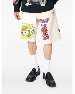 Marine Serre Shorts - Nero