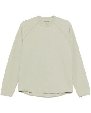 Goldwin T-Shirt En Maille Gaufrée - Blanc