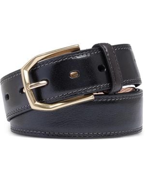 The Bridge Leather Belt - Blue