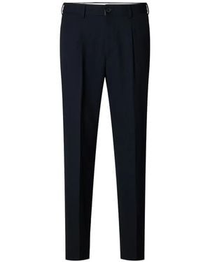SELECTED Pleated Pants - Blue