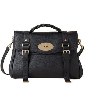 トートバッグ Mulberry Alexa Heavy Black Leather Handbag Mulberry Woman Alexa Heavy Black Leather Handbag Mulberry Woman | italist