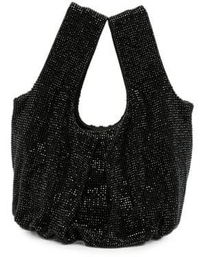 Twentyfourhaitch Sydney Crystal-Embellished Tote Bag - Black