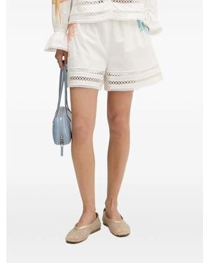 Never Fully Dressed Dreamer Ellie Shorts - White