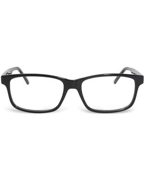 Saint Laurent Rectangle-Frame Glasses - Black