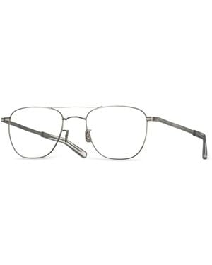 Eyevan 7285 Gafas 196 Con Montura Geométrica - Blanco