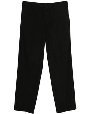 Cellar Door Leone Belt-Loops Trousers - Black