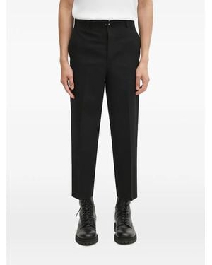 Visvim Buttoned Tab Trousers - Black