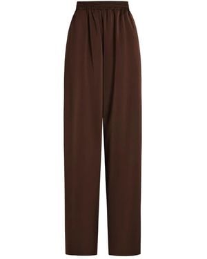 16Arlington Pantaloni Argo Con Vita Elasticizzata - Marrone