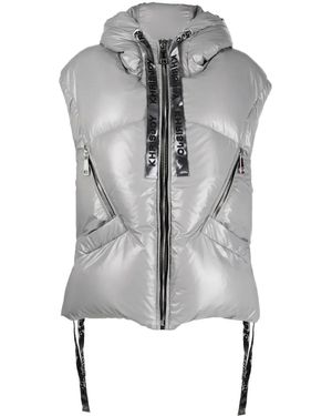 Khrisjoy Hooded Padded Gilet - Grey