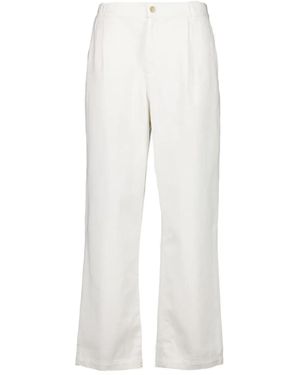 Frescobol Carioca Hose mit Bundfalten - Weiß