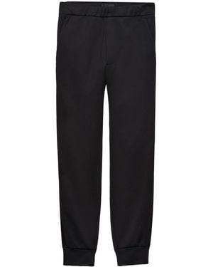 Prada Jogginghose mit Duchesse-Detail - Schwarz