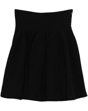 CFCL Ribbed Mini Skirt - Black
