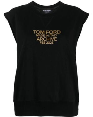 Tom Ford ロゴ Tシャツ - ブラック