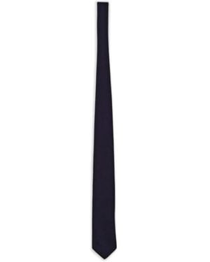 Brunello Cucinelli Silk Twill Tie - White