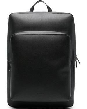 Calvin Klein Top-Handle Zip-Fastening Backpack - Black