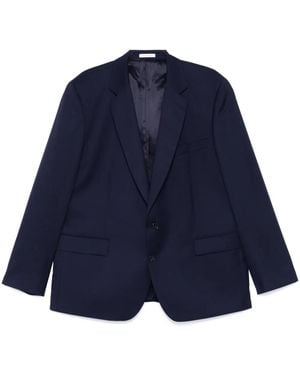 Fursac Virgin-Wool Blazer - Blue