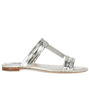 Tod's Cushioned Leather Sandals - White