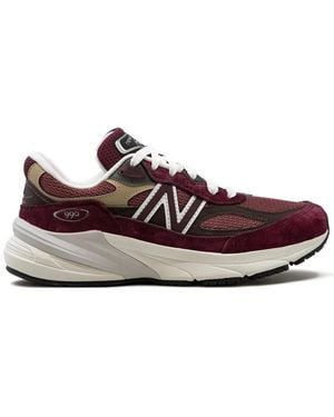 New Balance 990v6 Made In Usa "burgundy" スニーカー - ブラウン