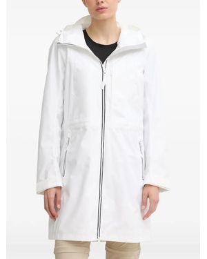 Helly Hansen Hooded Zip-Up Jacket - White
