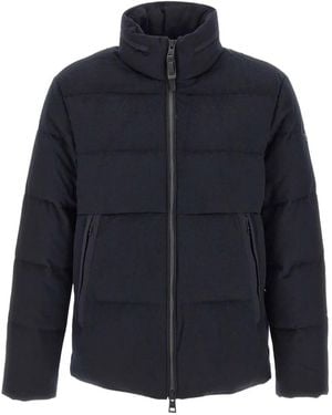 DUNO Theus Quilted Zip-fastening Jacket - ブルー