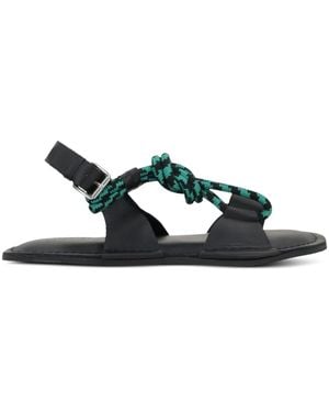 Plan C Sandalias de piel - Azul