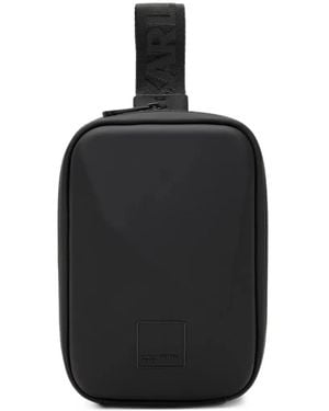 KARL LAGERFELD Borsa Messenger Rigida - Nero