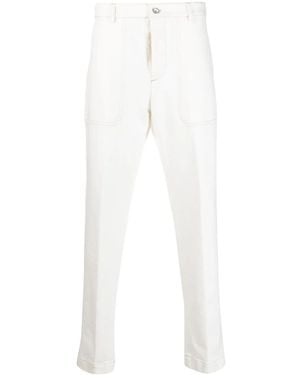 Peserico Hose Mit Geradem Bein - Weiß