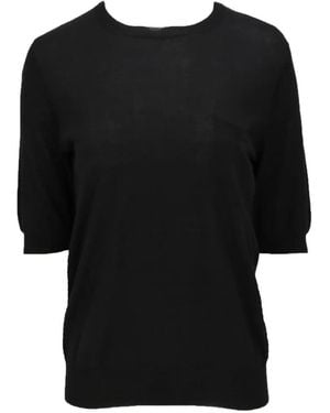 Isaia Chest-Pocket Crew-Neck T-Shirt - Black