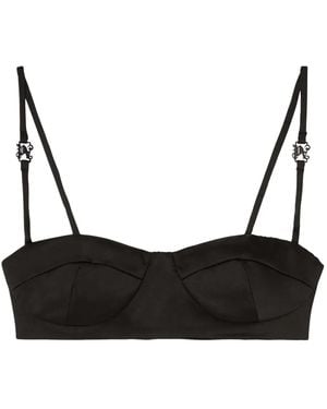 Palm Angels Balconette Bh - Zwart