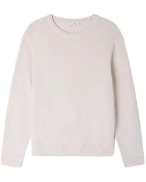 Sandro Klassischer Pullover - Weiß