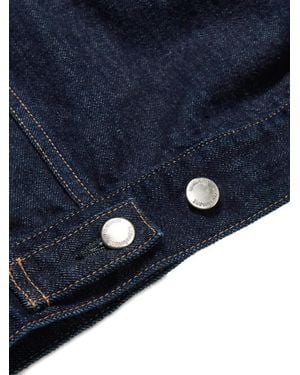 Sophnet Button-Up Denim Jacket - Blue