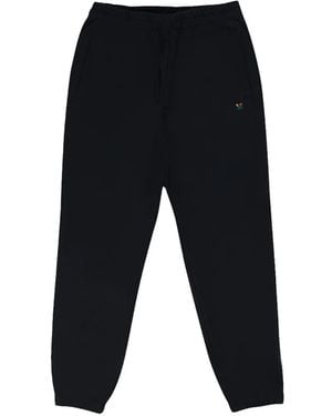 Aimé Leon Dore Crest Embroidered Track Trousers - Blue