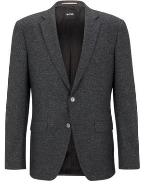 HUGO Chaqueta Con Coderas - Negro