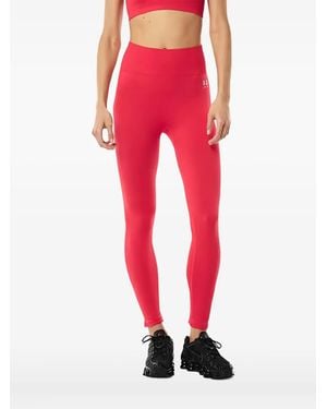 P.E Nation Restore Seamless Performance Leggings - Red