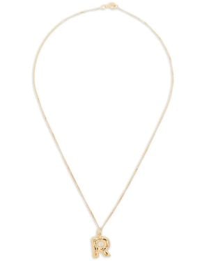 Completedworks Collana Con Pendente R - Bianco