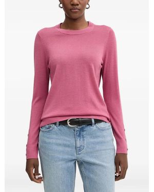 MICHAEL Michael Kors Button-Detail Jumper - Red
