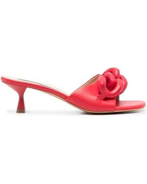 Stella McCartney Chain Link-Detail Sandals - Pink