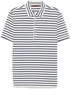 Barena Polo A Righe - Blu