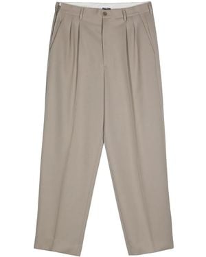 Magliano Pleat-Detail Pants - Gray
